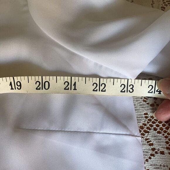 EUC Women’s Worthington Button Down Color Block Blouse Size XL - Picture 7 of 12